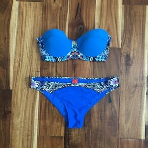 Red Carter Sun Goddess Bikini